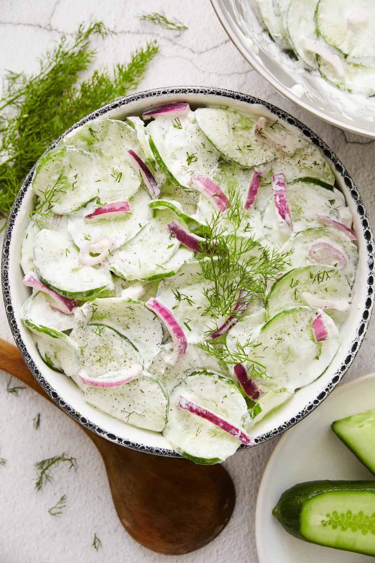 German Cucumber Salad-image