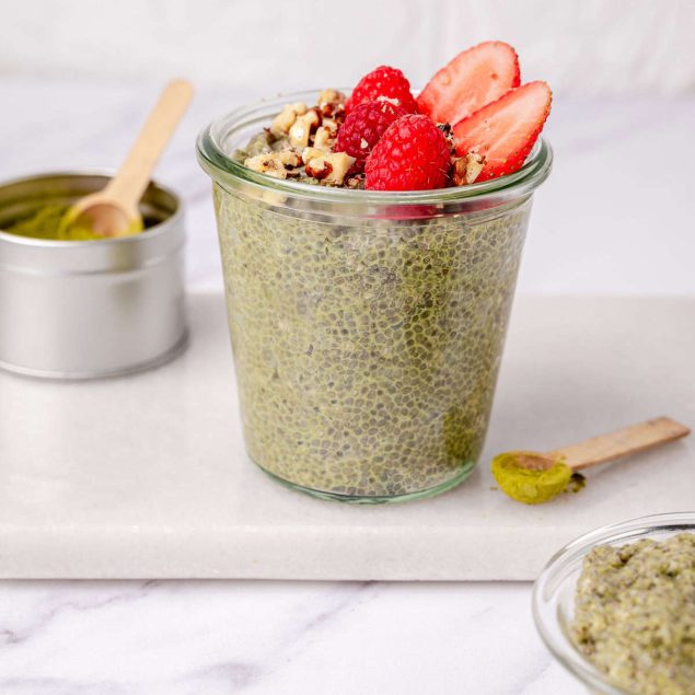 Matcha Chia Pudding