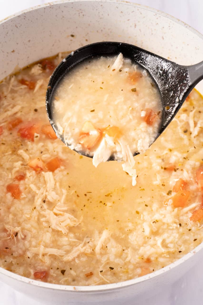 Mexican Chicken Rice Soup