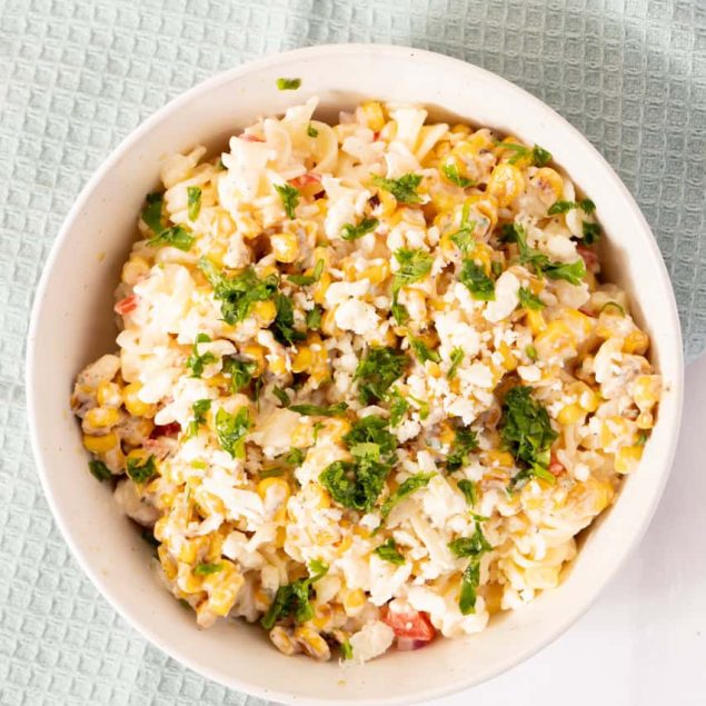 Mexican Street Corn Pasta Salad