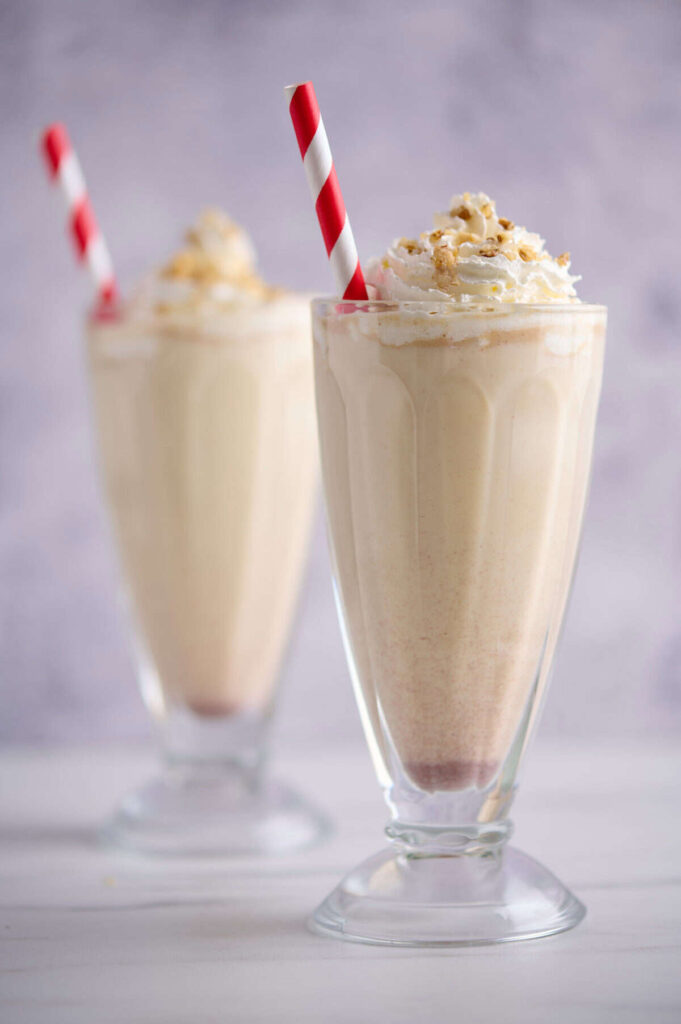 Peanut Butter Milkshakes