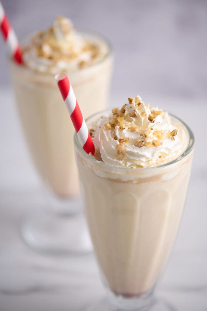 Peanut Butter Milkshakes