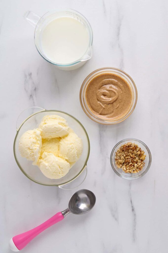 Peanut Butter Milkshakes