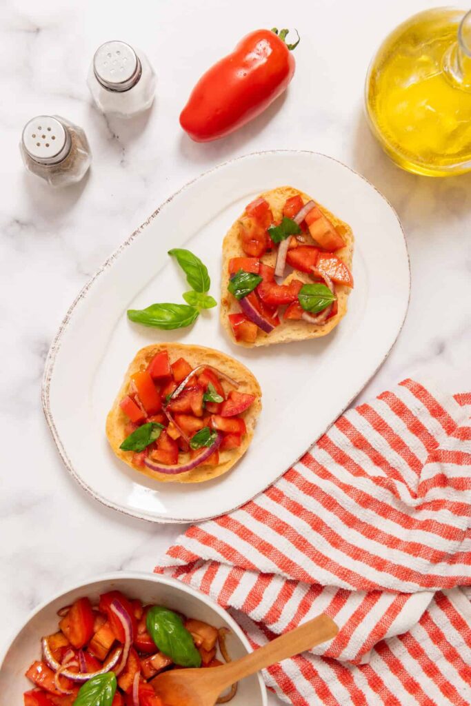 Tomato Basil Salad
