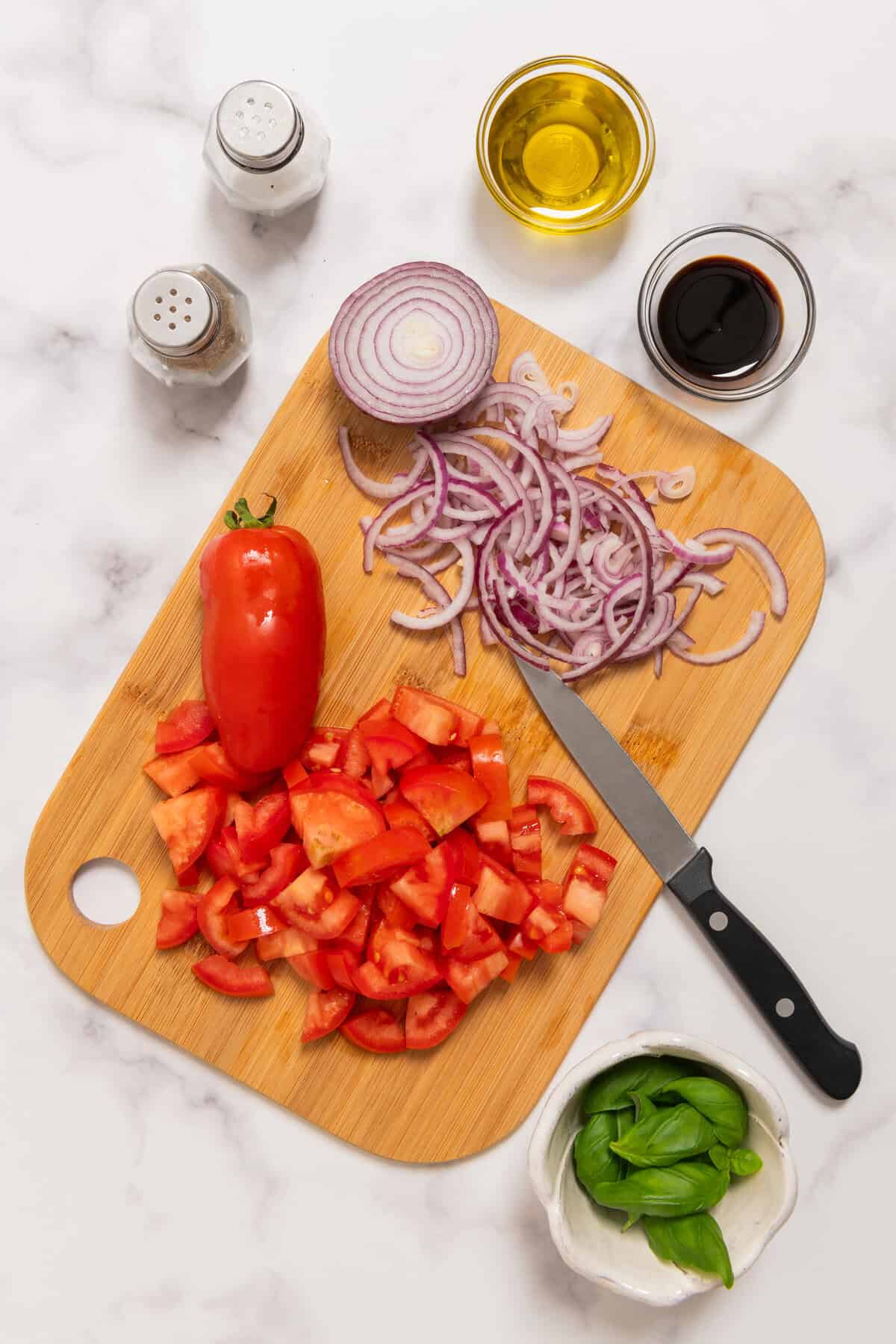Tomato Basil Salad