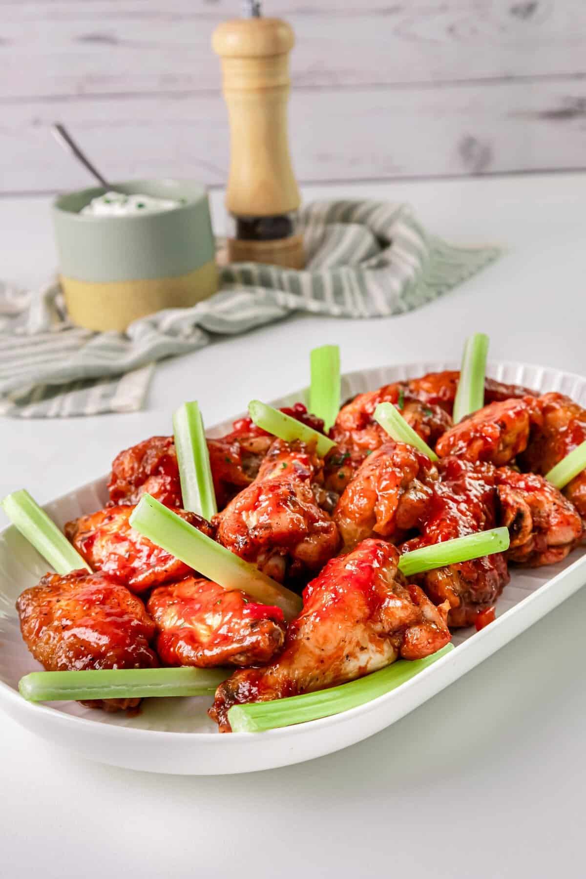 Air-Fryer Buffalo Chicken Wings