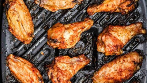 Frozen chicken wings in an air fryer best sale