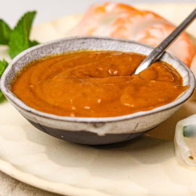Peanut Sauce for Spring Rolls