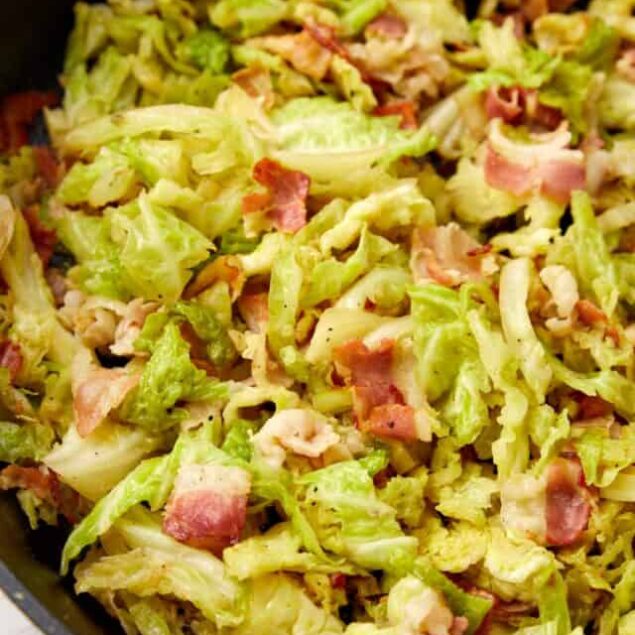 Bacon Fried Cabbage