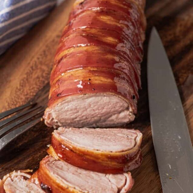Bacon-Wrapped Pork Tenderloin