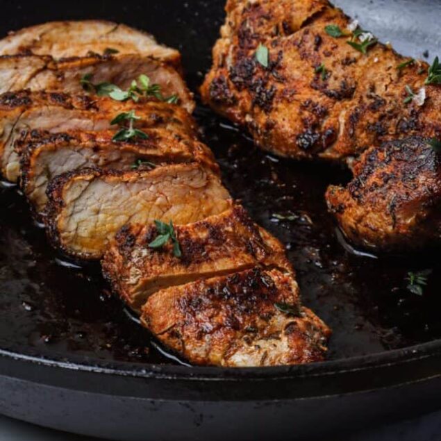 Cast Iron Pork Tenderloin