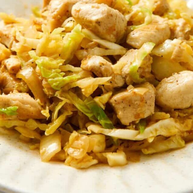 Chicken and Cabbage Stir Fry