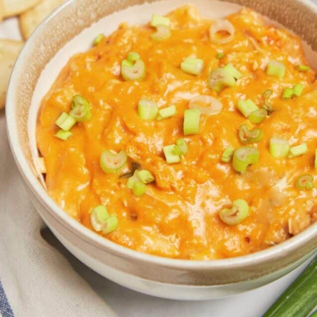 Crockpot Buffalo Chicken Dip