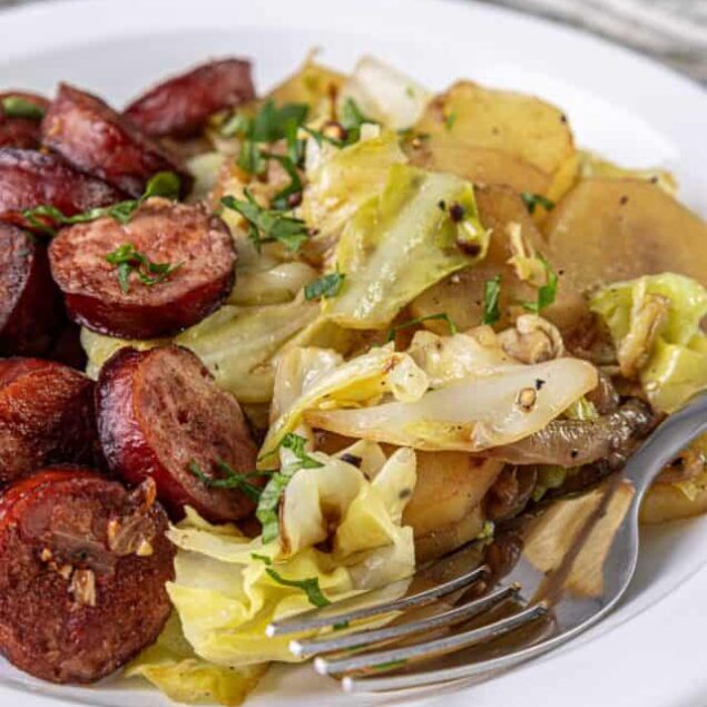 Fried Cabbage and Potatoes