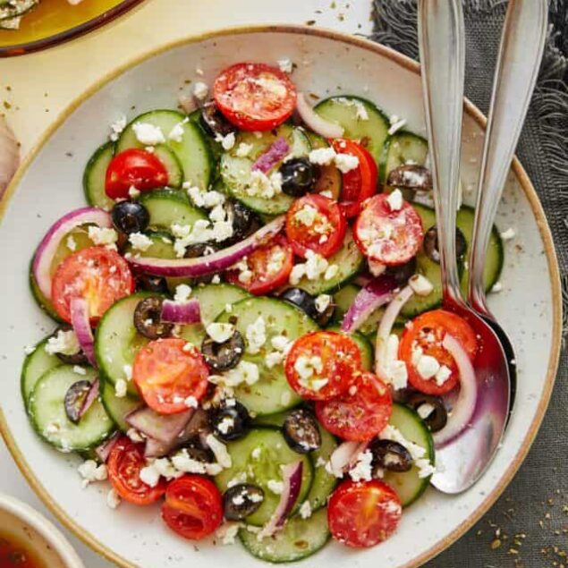 Greek Cucumber Salad
