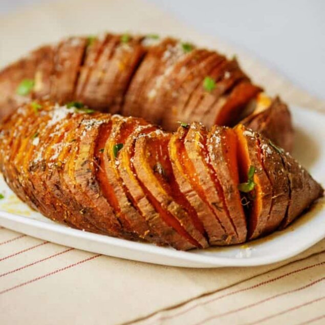 Hasselback Sweet Potatoes