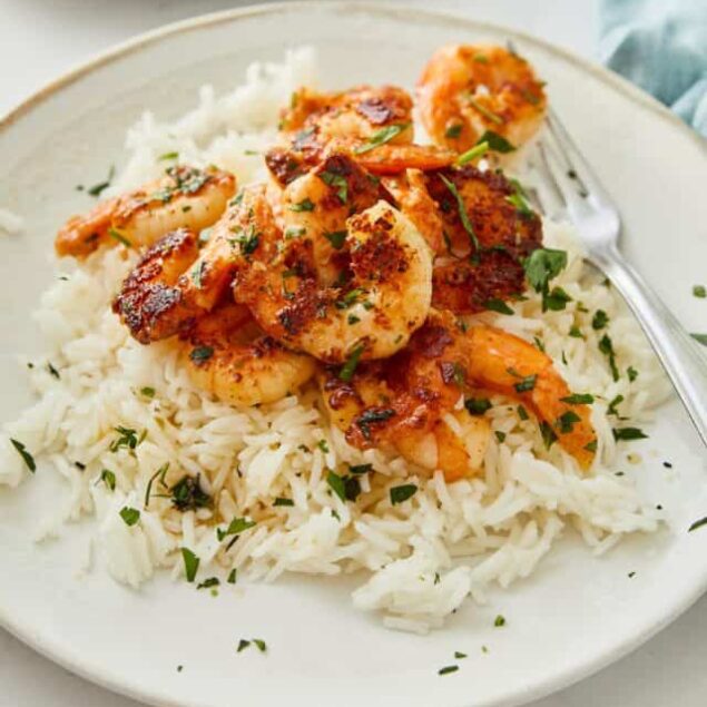 Hawaiian Garlic Shrimp