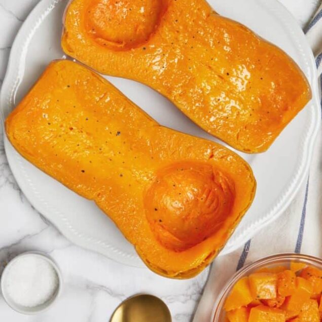 How to Microwave Butternut Squash