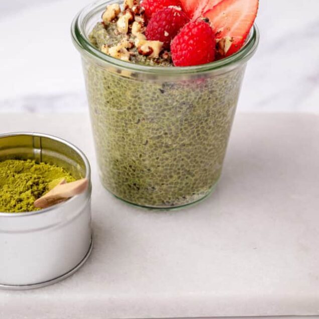 Matcha Chia Pudding