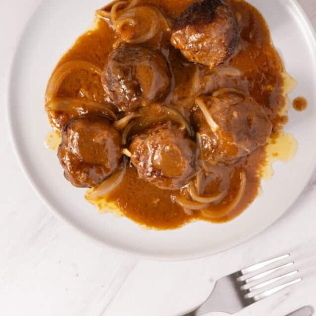 Meatballs and Gravy