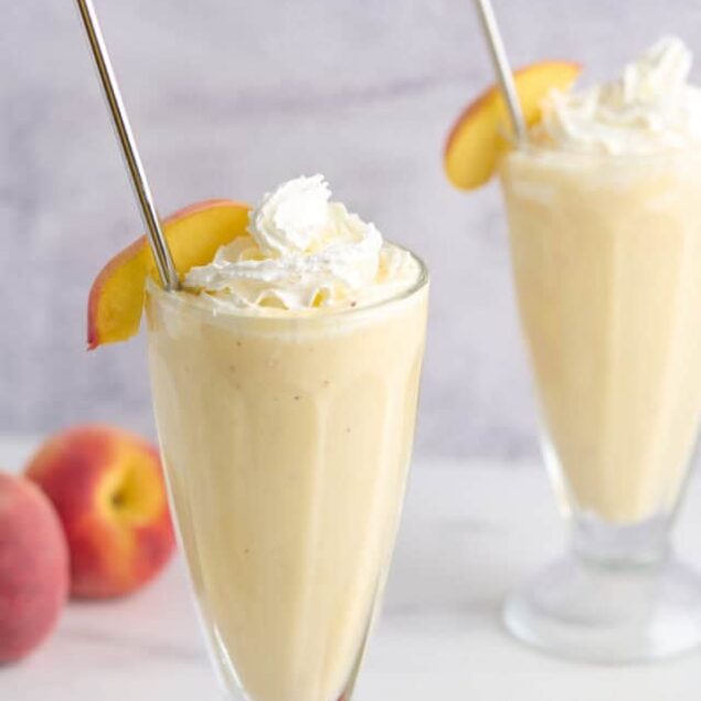 Peach Milkshakes