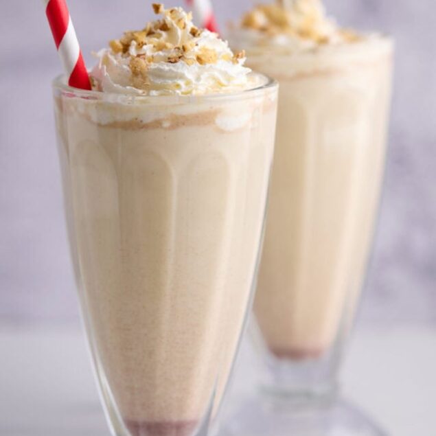 Peanut Butter Milkshakes