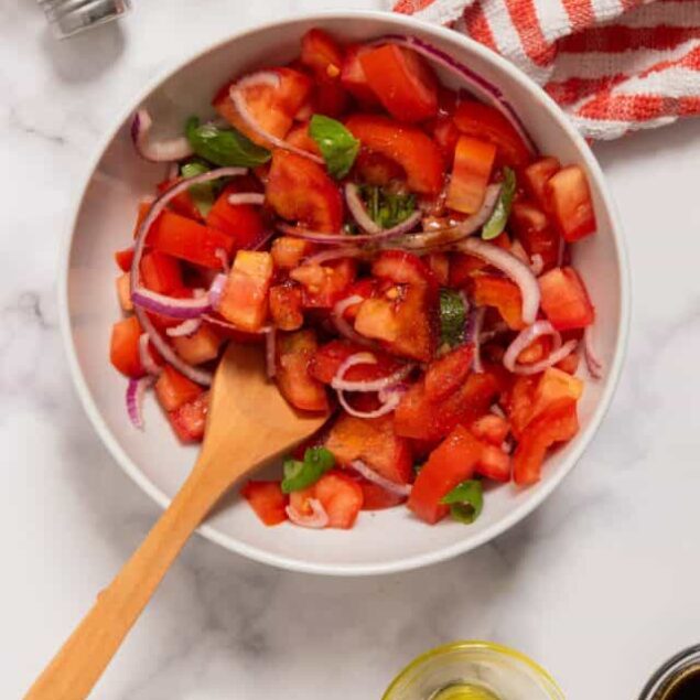Tomato Basil Salad