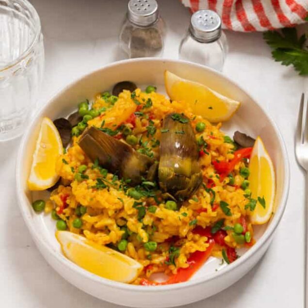 Vegetarian Paella Recipe