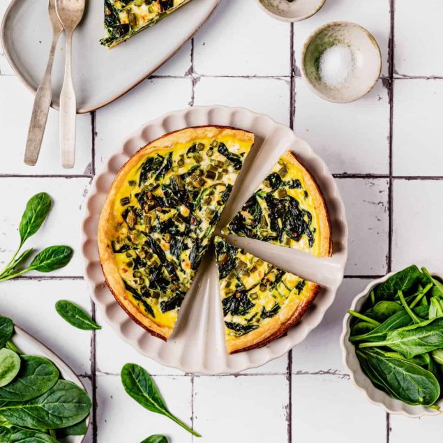 Spinach Quiche