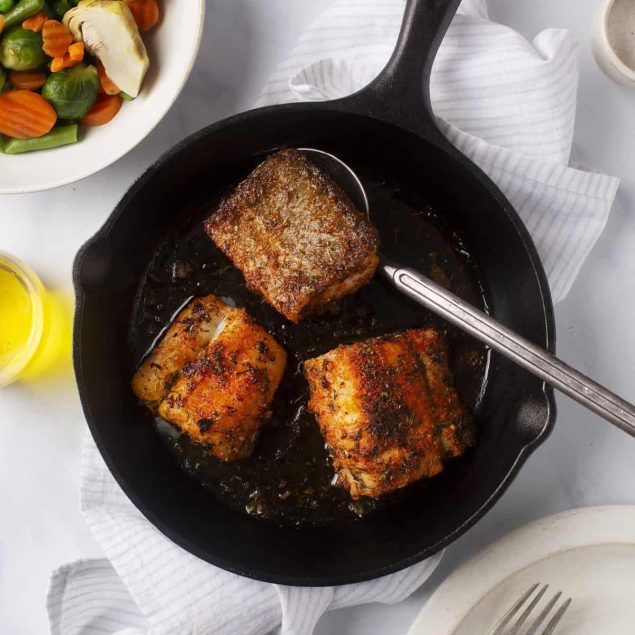 Blackened Cod