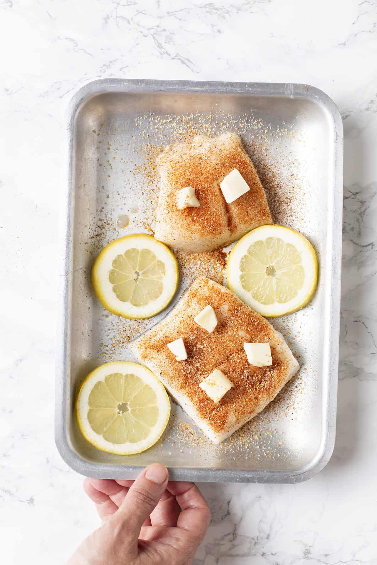Broiled Haddock