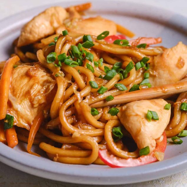 Chicken Yakisoba