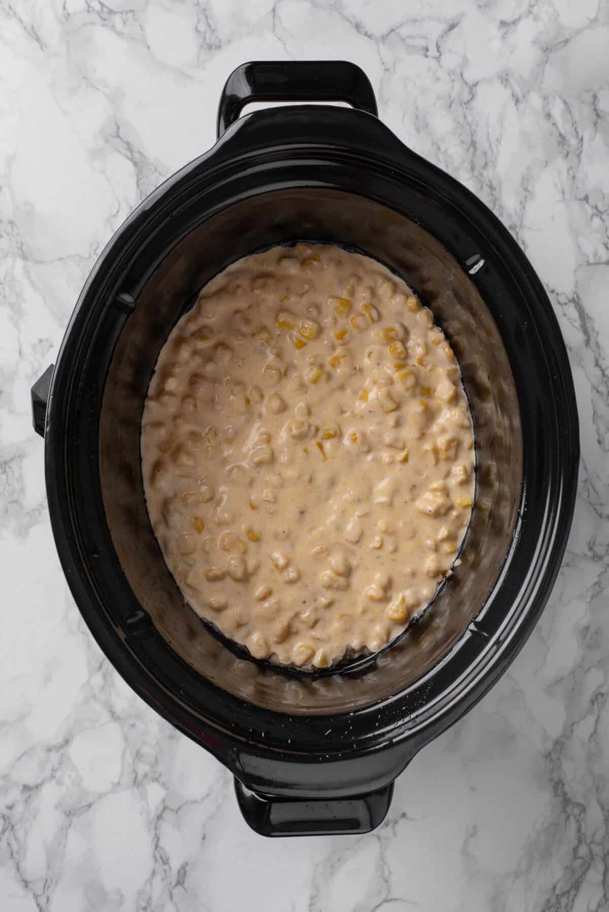 Crock Pot Corn Casserole