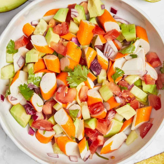 Imitation Crab Ceviche