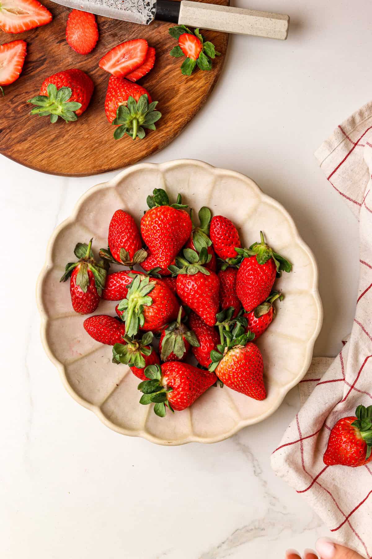 Oven Dried Strawberries