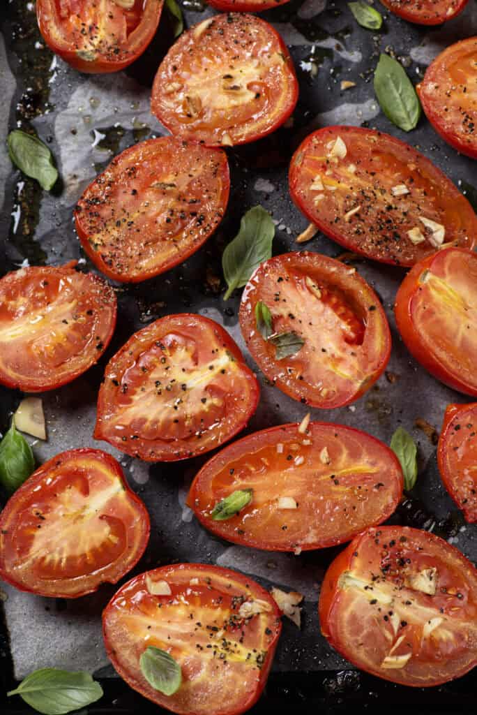 Roasted Tomatoes - Food Faith Fitness