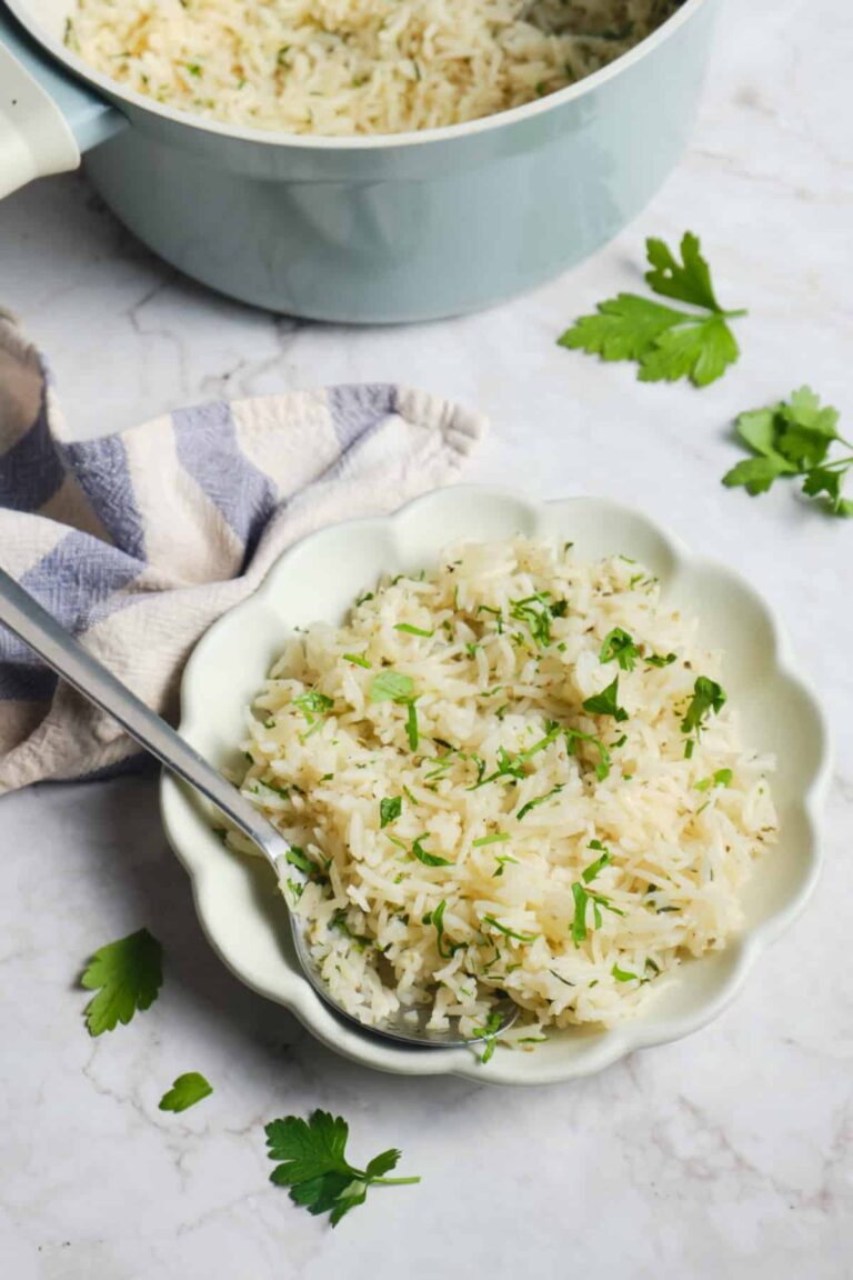 Seasoned Rice - Food Faith Fitness