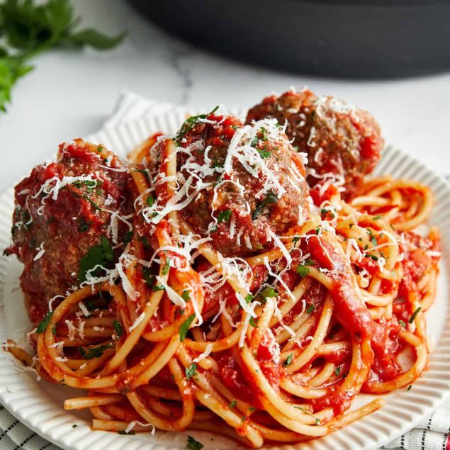 Spaghetti and Meatballs