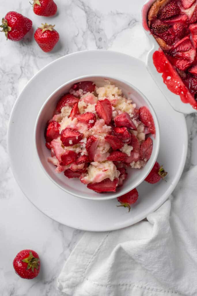 Strawberry Cobbler
