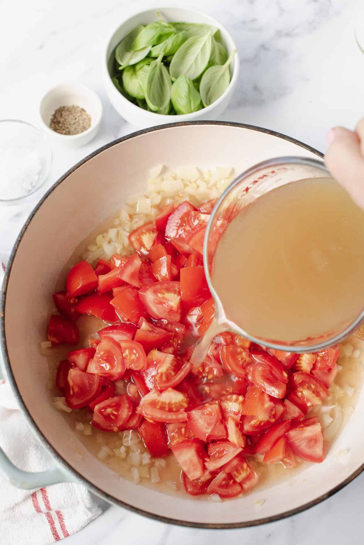Tomato Basil Soup