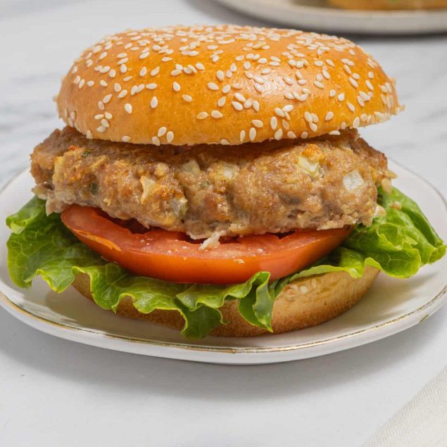 Turkey Burgers in the Oven