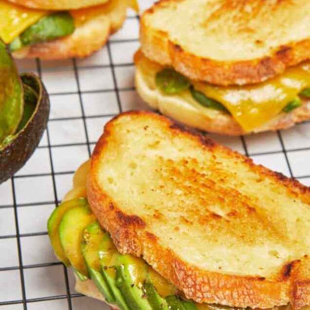 Avocado Grilled Cheese Sandwich