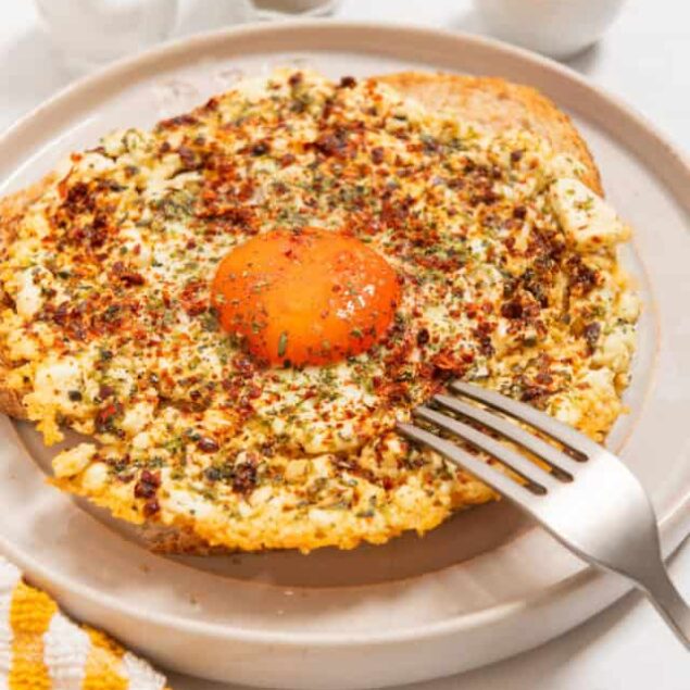 Feta Fried Eggs