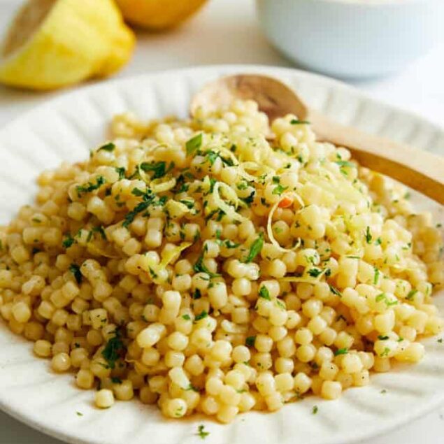 Israeli Couscous Recipe (Pearl Couscous)