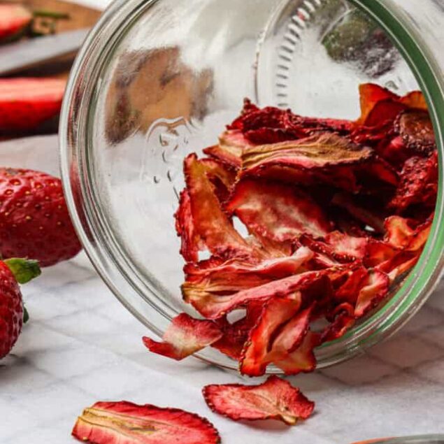 Oven Dried Strawberries