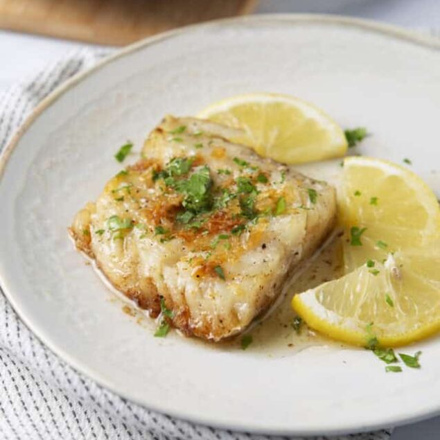 Pan Fried Cod
