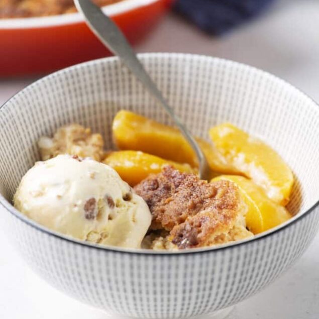 Peach Cobbler With Cake Mix