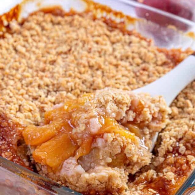 Peach Crumble