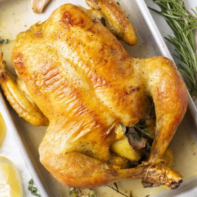 Poulet Rôti Recipe (French Roast Chicken)