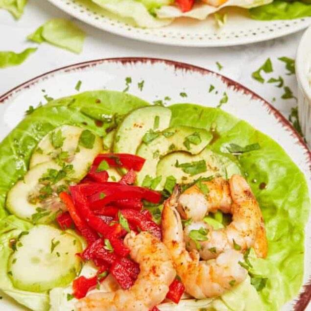 Shrimp Lettuce Wraps